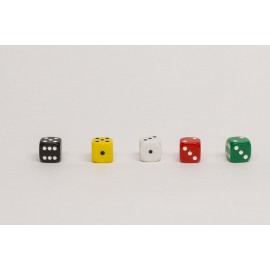 plastic dice 12 mm
