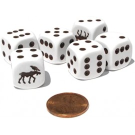 Elk dice (moose)