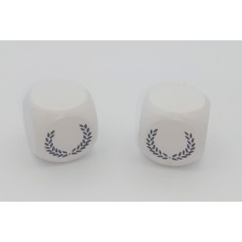 dice 15mm - Laurel wreath