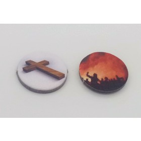 Unrest marker with a mob