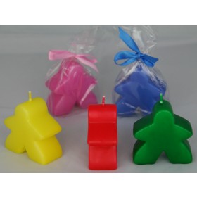Carcassonne - meeple candle