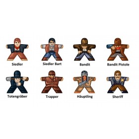 Labels for Meeples - Wild West